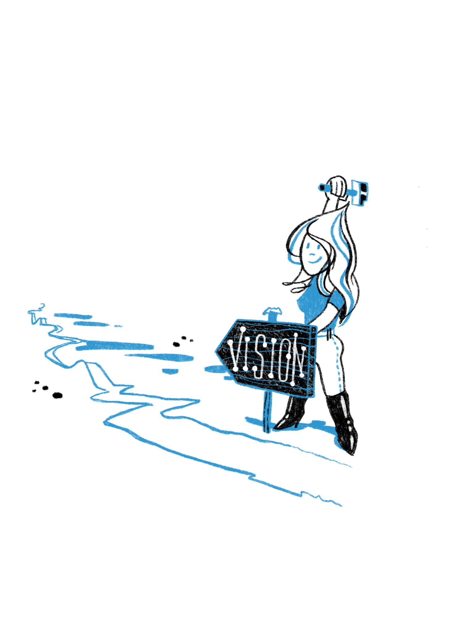 Grafieken tonen cijfers. Leiders geven richting.