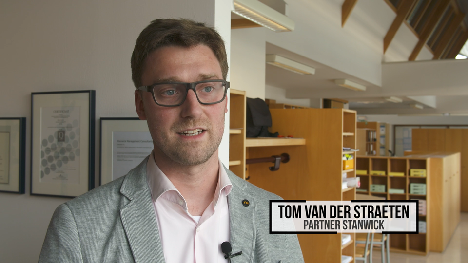 Kanaal Z - Stanwick heeft alle zaken op een rijtje rond Industrie 4.0.